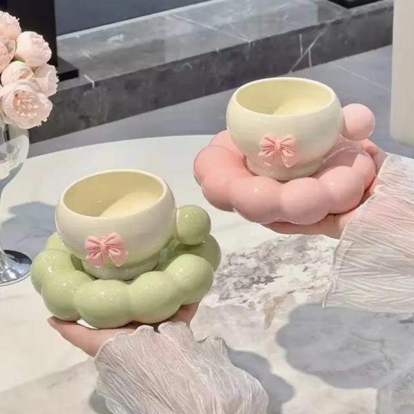 ماغ مع صحن فخم