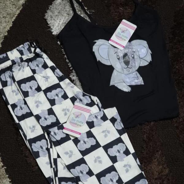 بيجاما قطن قطعتين