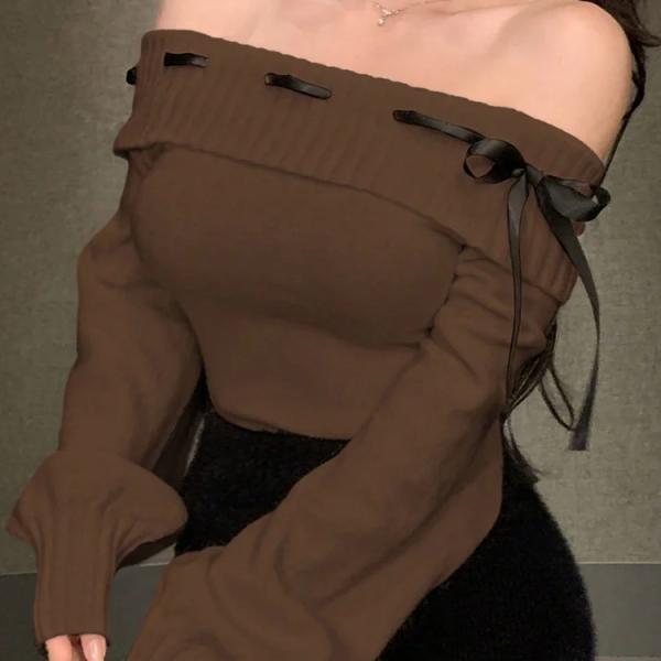 بلوزة مكشوفة الأكتاف كم شي ان