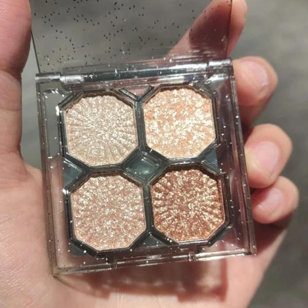 ظلال عيون 4ألوان متين عالي مصطبغة مكياج العين منتج للنساء قطعة واحدة